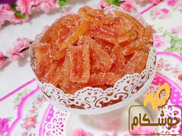 روش تهیه میوه خشک شکری